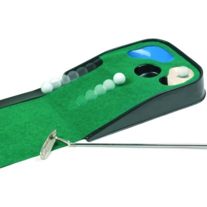 Купить Mini Golf Course Batting Mat Ball Set Practice Training Aid Rug Trainer Simulator for Indoor Home Swing Hitting Exercise Cushion Artificial Grass