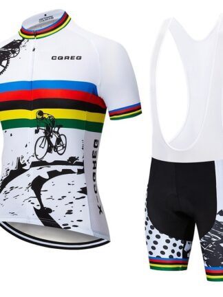 Купить CQREG Men's Cycling Jersey Set 2021 Summer Roupas Ropa Ciclismo Hombre MTB Maillot Road Bike Wear Clothes