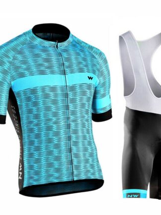 Купить 2021 Mens Team Bike Clothing Summer Cycling Short Sleeve Jersey Bib Shorts Kits