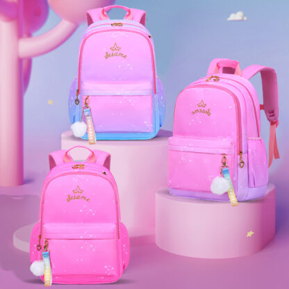 Купить Children School Bags for Girls Kids Satchel Primary princess schoolbackpack Orthopedic schoolbag Mochila Infantil waterproof