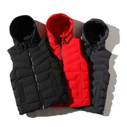 Купить Famous Designer Gilet Vest Jacket Medium Large Plus collarless winter down jackets Coat for Autumn
