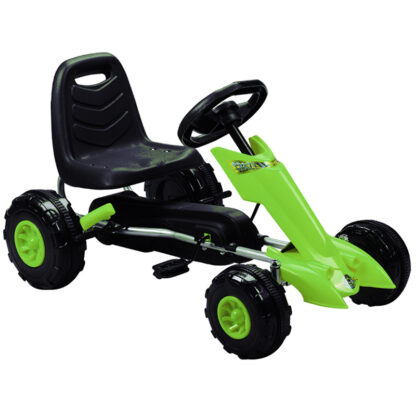 Купить Kids 4 Wheel Ride On Car with Racing Steering Wheel