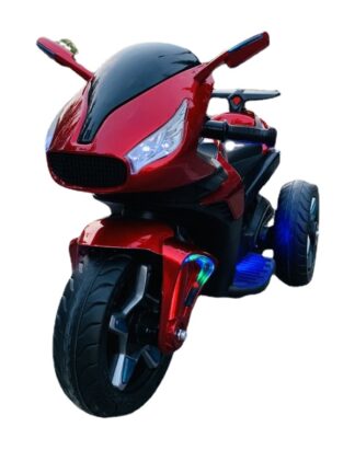 Купить Children's Electric Motorcycle Cool Tricycle Dual Drive Baby Scooter Motorcycle Electric Car Vehicles for Kids Ride On