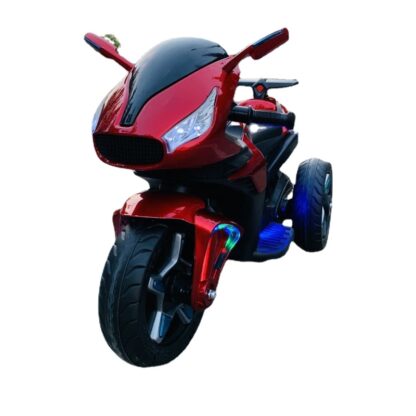 Купить Children's Electric Motorcycle Cool Tricycle Dual Drive Baby Scooter Motorcycle Electric Car Vehicles for Kids Ride On