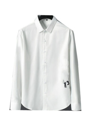 Купить 2021 Luxurys Designers Men's Business Casuals shirt men long sleeve striped slim fit masculina wine social male T-shirts fashion checked M-3XL#07
