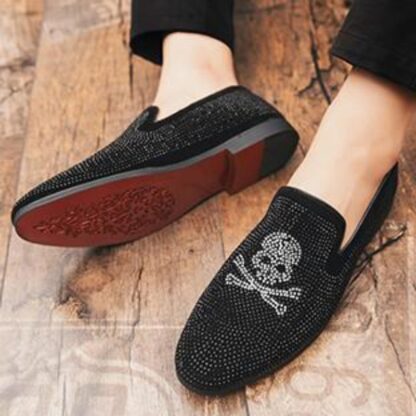 Купить Loafer Men Shoes Round Toe Fashion Concise 2021 New PU Leather Casual Business Shoes Dress Classic Comfortable Spring Autumn DH634