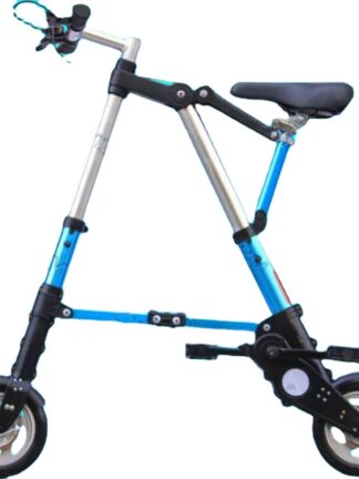 Купить 10-inch Foldable Bicycle Ultralight Portable Bicycle Folding Mini Mountain Bike A-type Non-Slip Road Bike for Children Adult