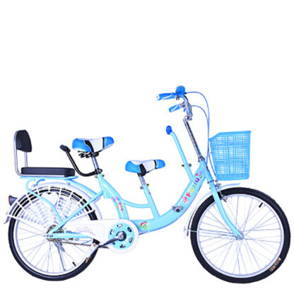 Купить Two-Person 22-Inch Bike Mother And kid Bike Women's Mum & Child Bicycle Can Bring 2 Children