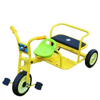 Купить Kindergarten Double Pedal Children's Tricycle 1-8 Years Old Bicycle Outdoor Sports Stroller Taxi Trike Tandem Tricycle For Kids