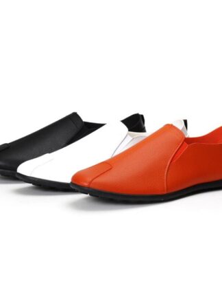 Купить 2022 Autumn Men Casual Vulcanized Shoes British Fashion Mens Pu Leather Shoe Breathable Rubber Sneakers Male Designer Flats
