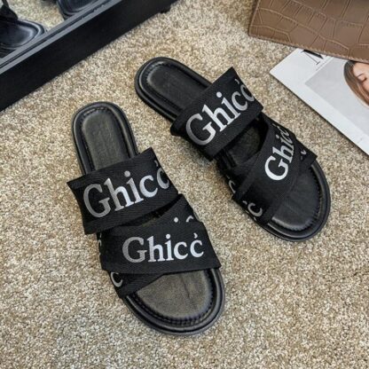 Купить Summer Fashion Sandals Shoes Women Slipper Indoor Outdoor Flip-flops Beach Female Slippers Plus size