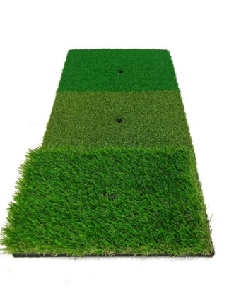 Купить Portable Indoor Outdoor Mini Golf Course Swing Trainer Artificial Putting Green Lawn Mats Driving Range Clubs Practice Cushion Thickening Non-Slip Training Aids
