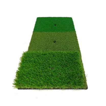 Купить Portable Indoor Outdoor Mini Golf Course Swing Trainer Artificial Putting Green Lawn Mats Driving Range Clubs Practice Cushion Thickening Non-Slip Training Aids