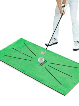 Купить Mini Golf Course Training Swing Detection Mat Batting Golfer Practice Trainer Aid Cushion Outdoor Sports Accessories Game Gifts