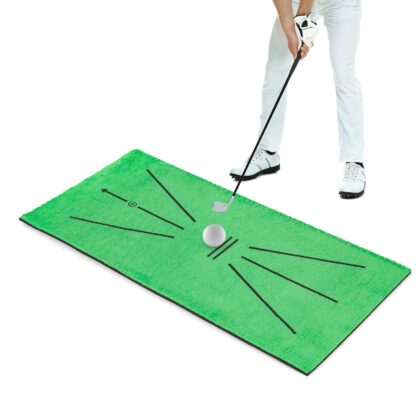 Купить Mini Golf Course Training Swing Detection Mat Batting Golfer Practice Trainer Aid Cushion Outdoor Sports Accessories Game Gifts