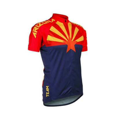 Купить 2021 Arizona Retro Cycling Jersey Short Sleeve
