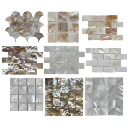 Купить Art3d 3D Wall Stickers Mother of Pearl (MOP Shell) Mosaic Tiles