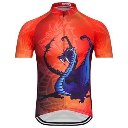 Купить 2021 Men's Cycling Jersey Clothing Bicycle Sportswear Short Sleeve Bike Shirt