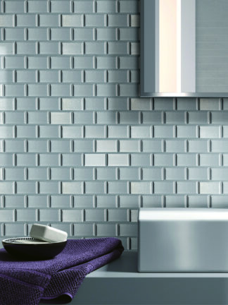 Купить Art3d 30x30cm Peel and Stick Backsplash Tiles 3D Wall Stickers Metal Siver Self-adhesive Water Proof for Kitchen Bathroom