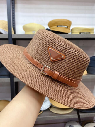 Купить New Fashion Designer Cap Bucket Hat Fashion Men Women Fitted Hats High Quality Straw Sun Caps
