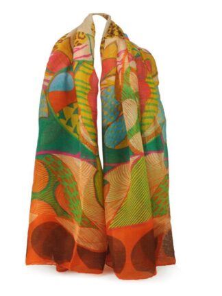 Купить Scarves Chiffon Scarf Print Soft Design Ladies Women Shawl Wrap Luxury Long Fallow Thick High Quality Head SF359