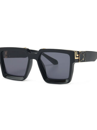 Купить 2021 Gafas de Sol New Trendy UV400 Retro Vintage Oversized Square Men Shad Sunglass Women