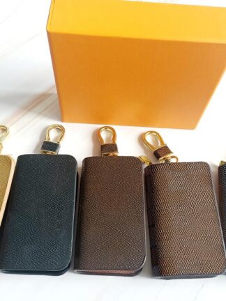 Купить Luxury designer Keychain high quality classic square parcel Zero wallet with box fashion Waist hanged 2021