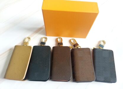 Купить Luxury designer Keychain high quality classic square parcel Zero wallet with box fashion Waist hanged 2021