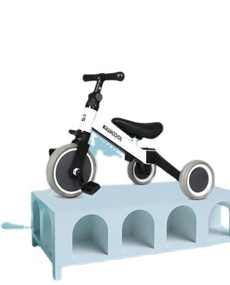 Купить Doki Toy Children's Tricycle 3-in-1 Children's Scooter Balance Bike 1-6 Years Ride on Car 3 Wheels Non-inflatable popular 2021