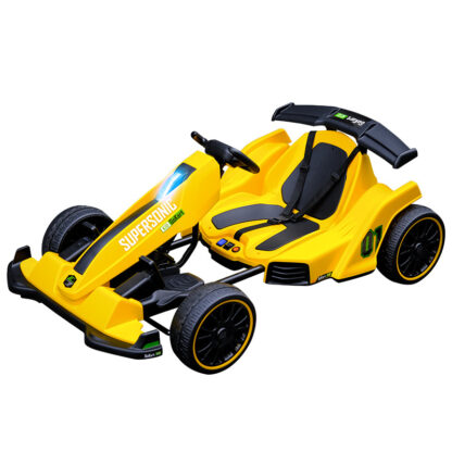 Купить Children's Electric Kart Cars With Remote Control Charging Electric Large Cars Ride on Cars Electric for Kid Children Adults