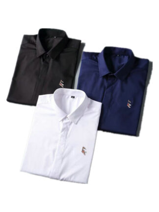Купить 2021 Luxurys Designers Men's Business Casuals shirt men long sleeve striped slim fit masculina wine social male T-shirts fashion checked M-3XL#94
