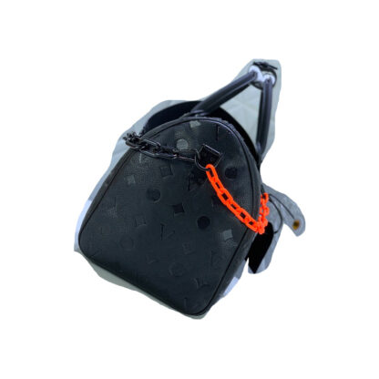 Купить Designer handbags Duffel Bags luxury large capacity tourism sales high-quality women leather shoulder fashion bag with a lock head rivet size 50-23-29cm