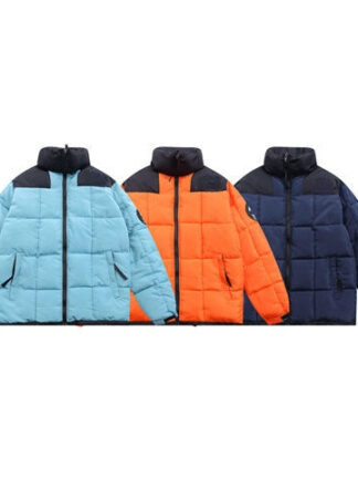 Купить Fashion Winter Men Women Down Jackets High Quality Warm Coat Windproof Stand Collar Padded Coats