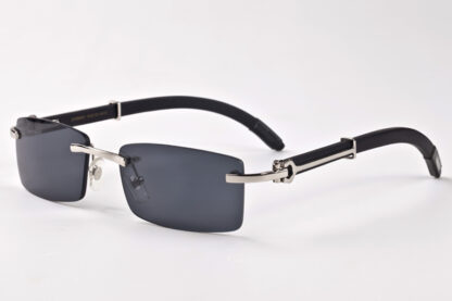 Купить Fashion Designer Sunglasses For Man Woman Unisex Goggle Beach Sun Glasses Retro Small Frame Luxury Brand Mens Womens UV400 Black-Black Color Optional Eyeglasses