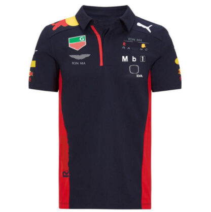 Купить 2021 season F1 racing POLO short sleeve customizable car team overalls outdoor casual T-shirt