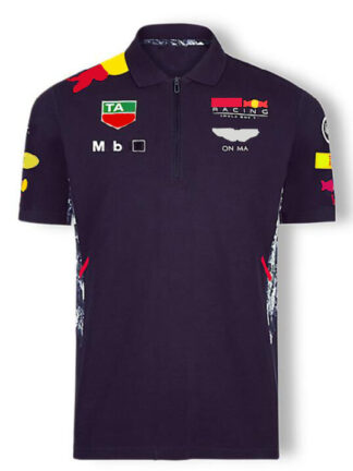 Купить World Formula One Championship F1 racing suit team lapel short-sleeved T-shirt can be customized