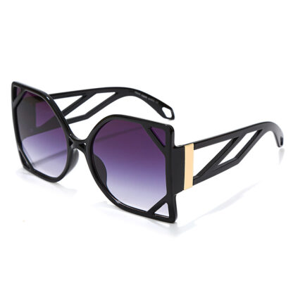 Купить Street Fashion Sunglasses Summer Man Woman Unisex Sunglasses Unique Personality Large Frame UV400 Full Frame 6 Color Option