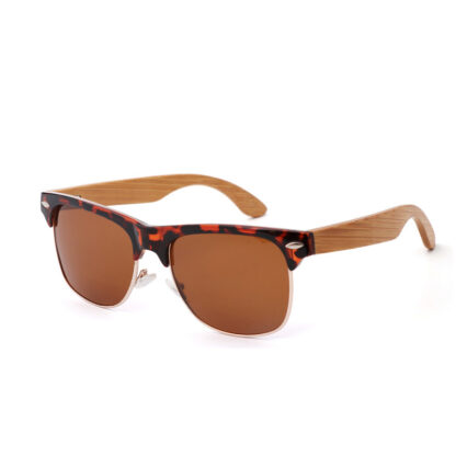 Купить Wooden Sunglasses Sun Glasses Women and Mens Pc+bamboo Temples Uv Protection Polarized Sport Eyewear Running Can Customed