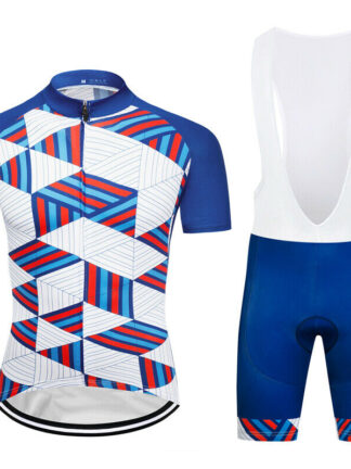 Купить 2021 Unique Cycling Clothing Set Men's Bike Jersey Bib Shorts Kits Shirt Pants Suits