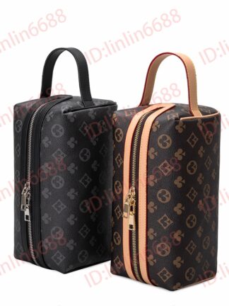 Купить Made In China 0350# Women Lady Cosmetic Cases PU Leather Designer Luxurys Style handbag Classic Brand Fashion bag Purses wallets Good quality Wholesale & retail