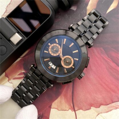 Купить Men's Designer Watches 45mm Stainless Steel Strap Luxury Watch Quartz Automatic Movement All Sub-Dial Work Men's Gifts Christmas Day