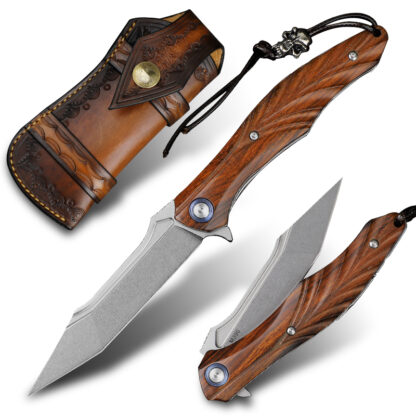 Купить OEM M390 Folding Knife Bearing Quick Opening Blade Outdoor Camping Hunting Pocket EDC Tool Christmas Gift Wilderness Survival Knives Fishing Equipment Tactical