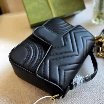 Купить 5A+ Top Marmon Messrnger Bag Crossbody Fashion Women Handbag Purse Chain Shoulder Bags High Quality Flap Classic Totes Holiday Gift Box