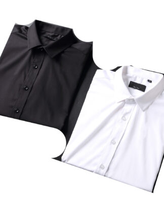 Купить 2021 Luxurys Designers Men's Business Casuals shirt men long sleeve striped slim fit masculina wine social male T-shirts fashion checked M-3XL#34