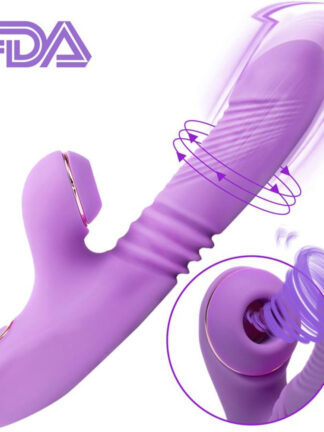 Купить 2022 adultshop Dildo Sucker Sucking Vibrator Thrusting Clitoris Sucker Clitoral Stimulator G Spot Suction Tongue Vibrator Lick Suck Vibration 2