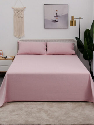 Купить Bedding set 3 sets 4 sheets pillowcase 2 and bed sheet Twill old coarse cotton home bed textile products